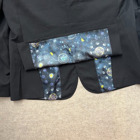 Ted Baker London Endurance Wool Blazer Jacket Mens 40R Black suit career wedding - Picture 9 of 13